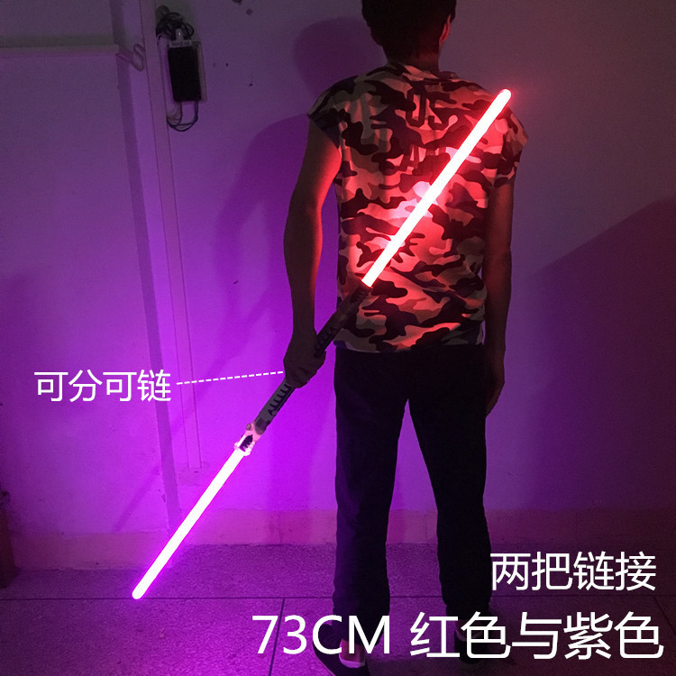 光剑星球大战原力激光剑金属儿童对打发光玩具礼物道具|msdalam kategori Toy/bayi/teka-teki/blok bangunan/model, elektronik/cahaya/berudara/mainan rumit, mainan LED - dari Buy2taobao.com untuk memberikan perkhidmatan ejen Taobao profesional membeli