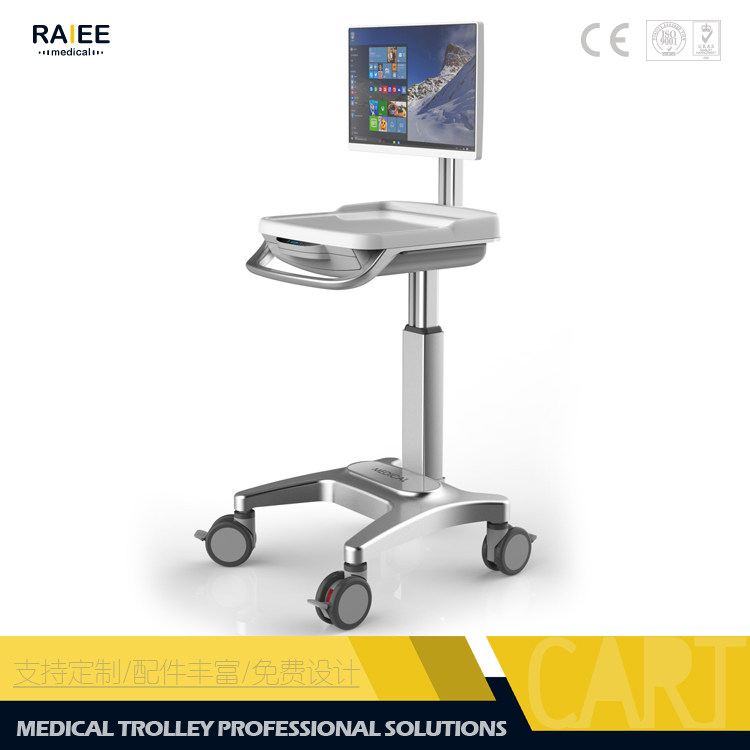 电脑推车口腔扫描台车医院查房车