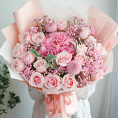 情人节上海向日葵鲜花玫瑰花北京天津生日鲜花送长辈送闺蜜鲜花束