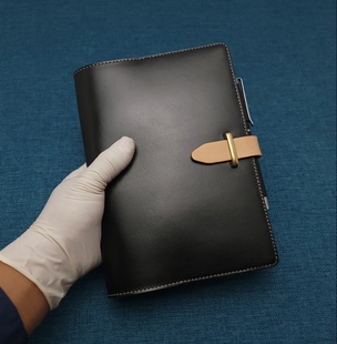 手账本日记本A4A5A6B6A7M5奇葩A6日记本头层牛皮活页定页植鞣革