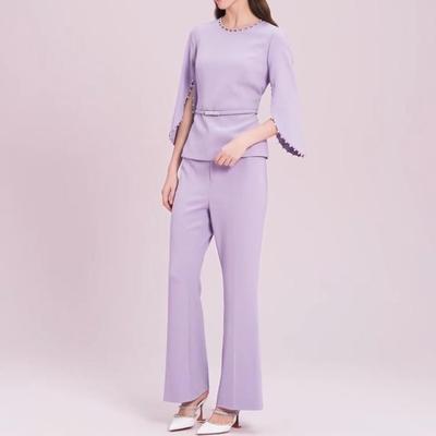 音影儿2025年春季新款复古套装