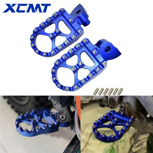 CNC铝合金脚踏板适用雅马哈YZ