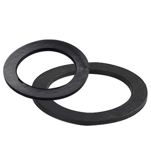 厨房水槽下水管密封垫片45/58mm橡胶圈洗菜盆排水管接头平垫配件