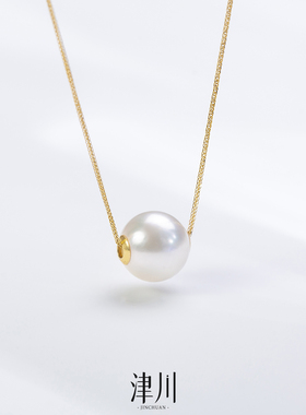 【优选】海水akoya路路通8-9mm 极光大灯泡 肖邦链