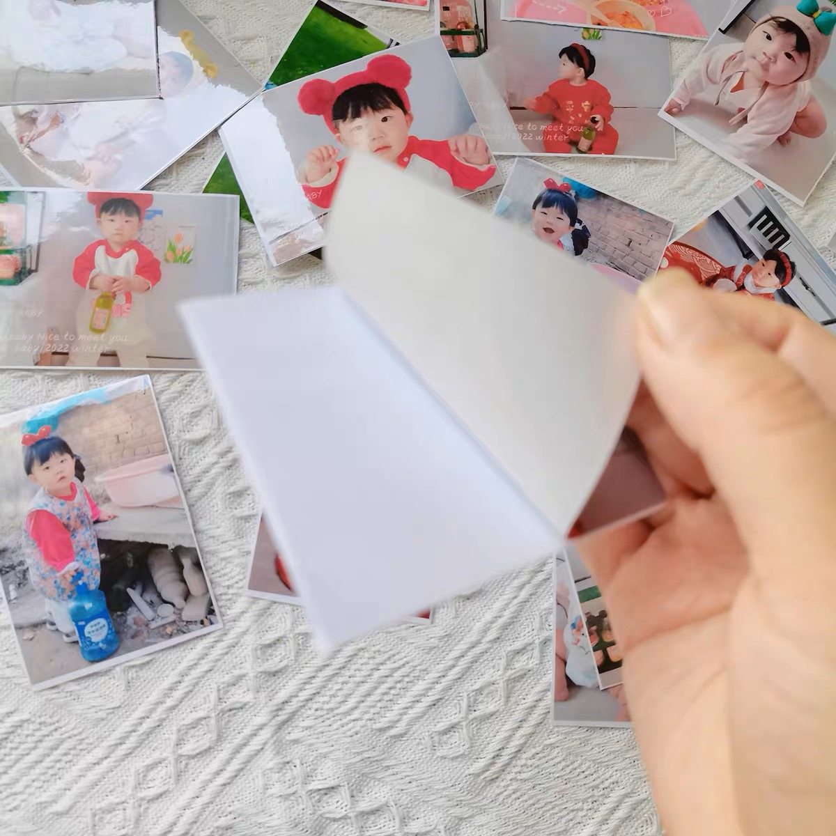 幼儿园成长手册照片打印背胶粘贴冲洗儿童宝宝diy相册档案记录册