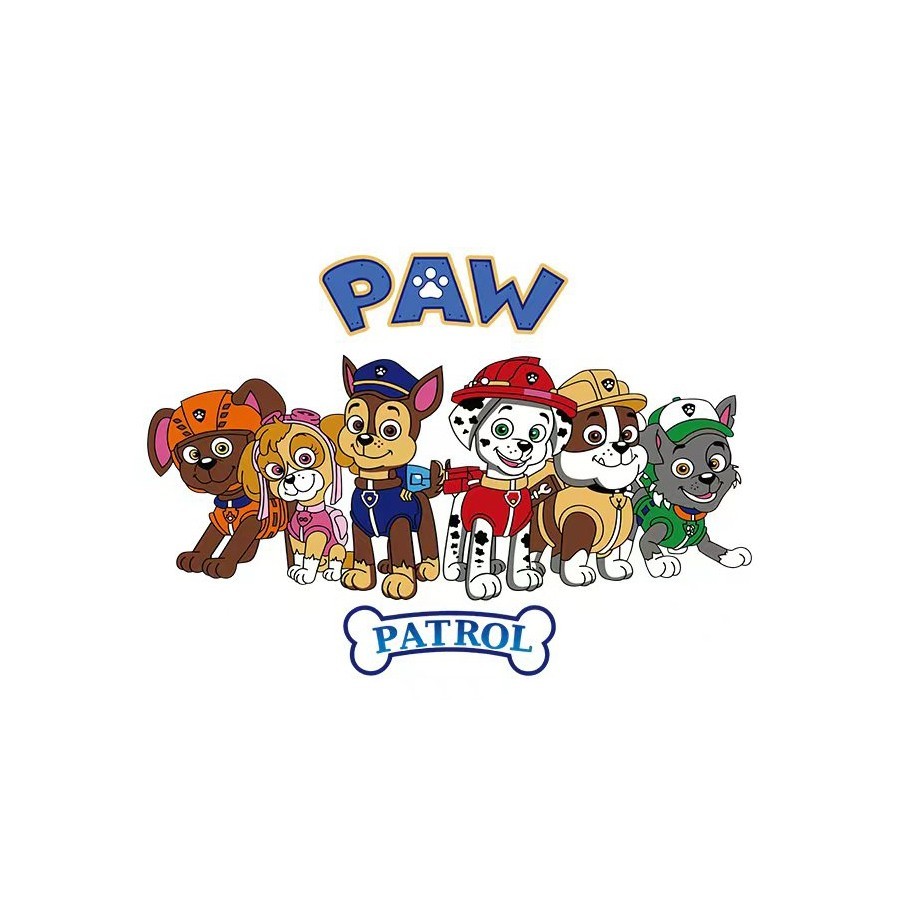 新款汪汪队可爱卡通烫画热转印