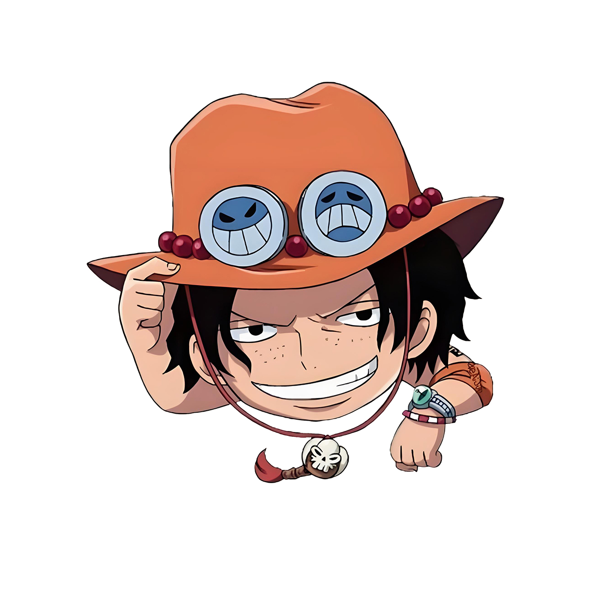 新款航海王海贼王路飞卡通动漫可水洗衣服热转印烫画贴定制29包邮