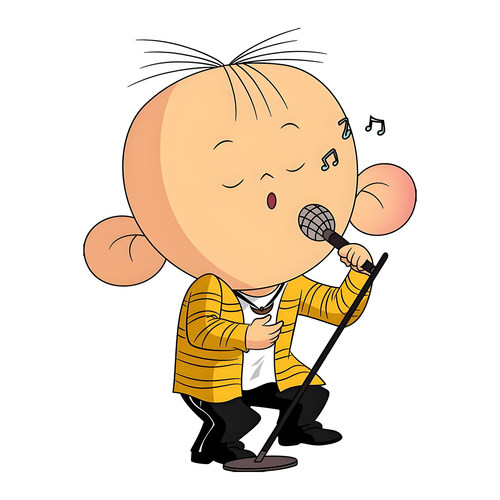 大耳朵图图国潮热转印烫钻贴定制