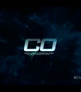 AE模板素材宣传片年会颁奖震撼片头logo【文字】-单一文Particles