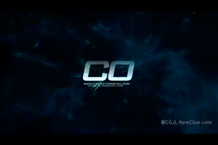 AE模板素材宣传片年会颁奖震撼片头logo【文字】-单一文Particles