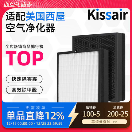 适配西屋空气净化器AP-739M滤芯AP-845X/845B/950G滤网3700/2000