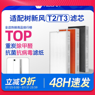適配樹新風(fēng)空氣凈化器濾芯T2 proT3全效除甲醛霧霾抗病毒過濾器網(wǎng)