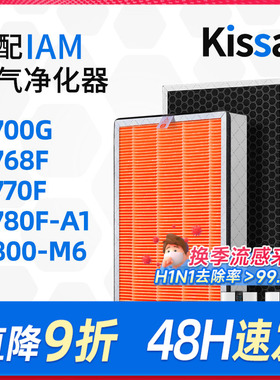 适配英国IAM700空气净化器过滤网KJ768F/KJ780F-A1过滤芯ILW700FX