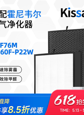 适配霍尼韦尔空气净化器过滤网CMF76M过滤芯KJ760F-P22W