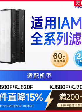 适配IAM过滤网除雾霾除醛抗病毒