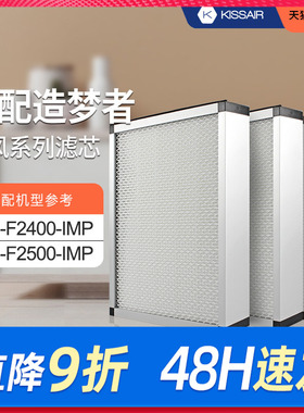 适配造梦者新风机空气净化系统DM-F2400-IMP/F2500过滤网套装滤芯