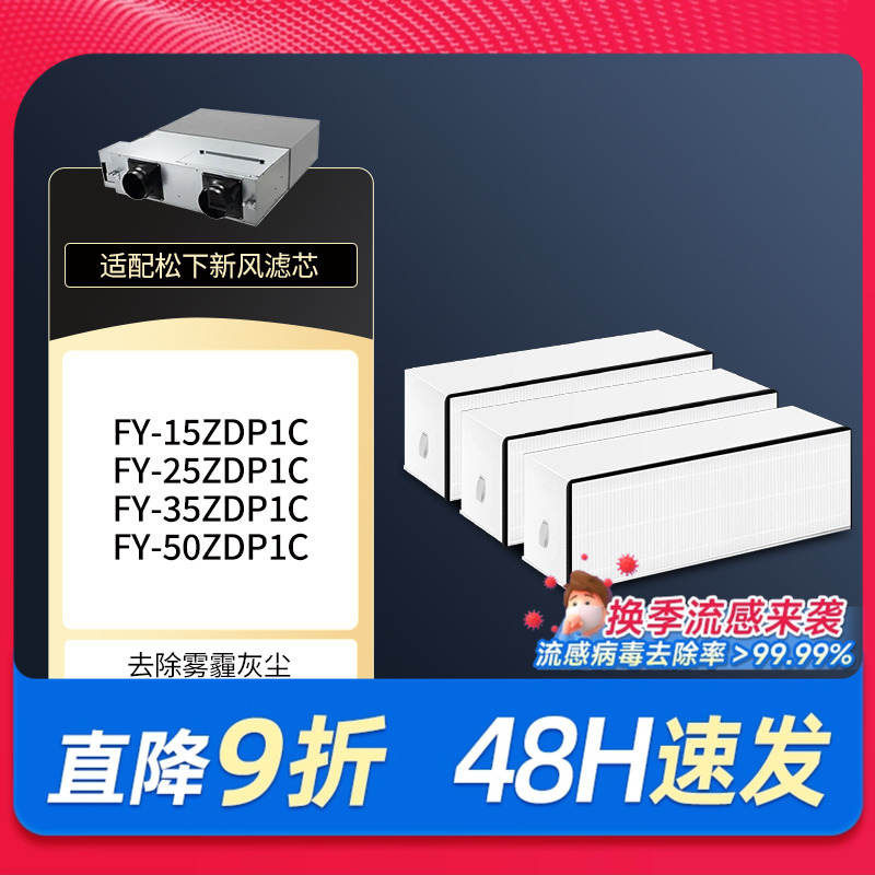 适配松下新风系统滤芯过滤网