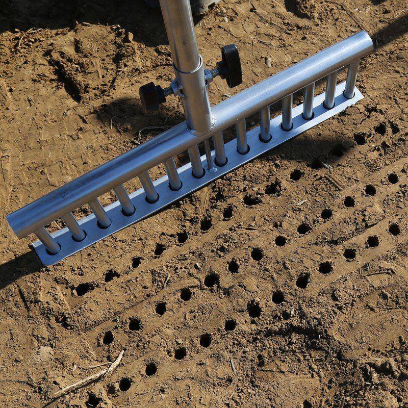 种葱神器栽葱栽苗器打眼大葱叉子自动打孔工具洋葱种菜移栽移苗器