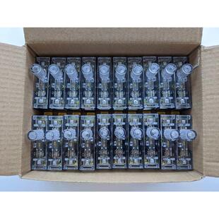 导轨卡轨式 玻璃管保险丝盒 单联FS-101 6*30MM 熔断器座10A带灯