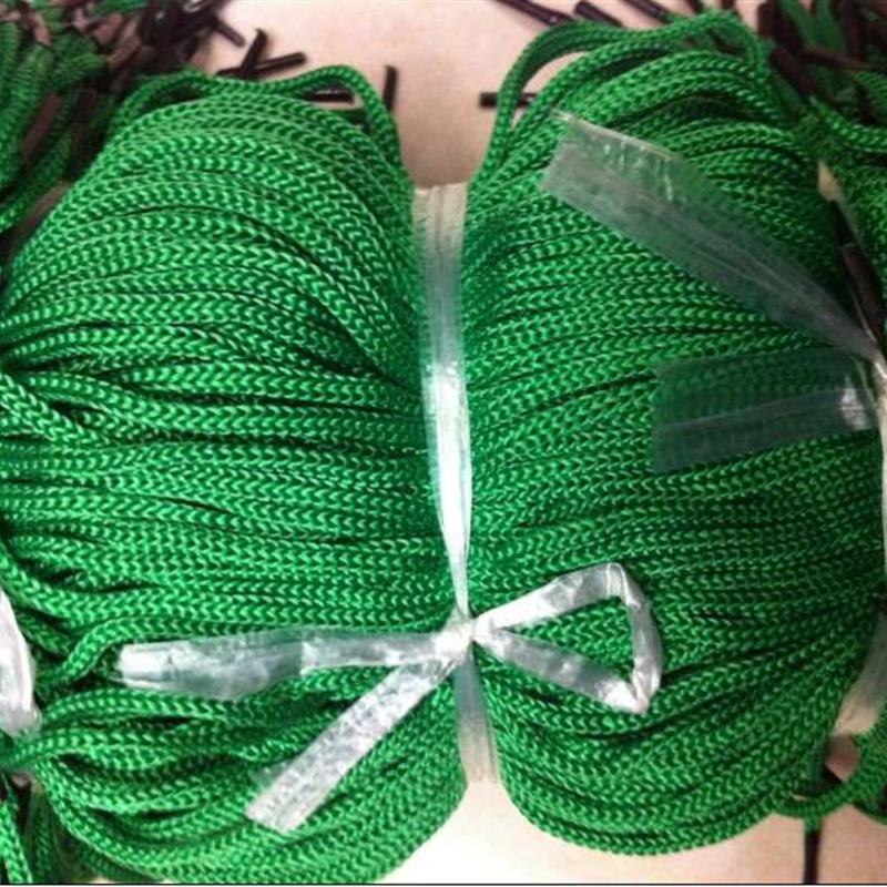 纸袋手提绳捆绑袋子尼龙绳PP丙纶小礼品袋绳彩色针通纸盒卡头绳细