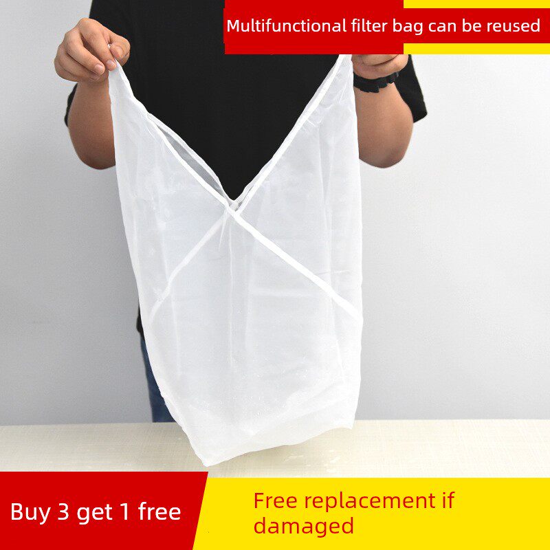 豆浆过滤制豆腐袋商用无渣过滤袋超细酒渣红薯粉过滤袋