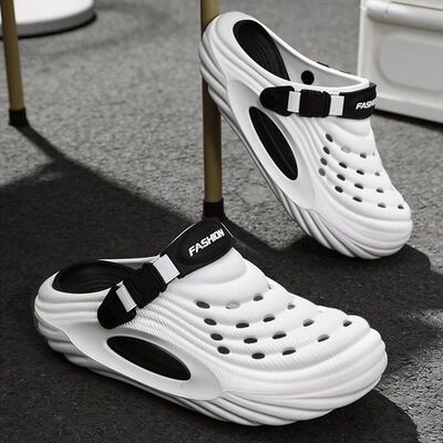 Outdoor Mens Summer EVA Slippers Comfortable Soft Sole Platf