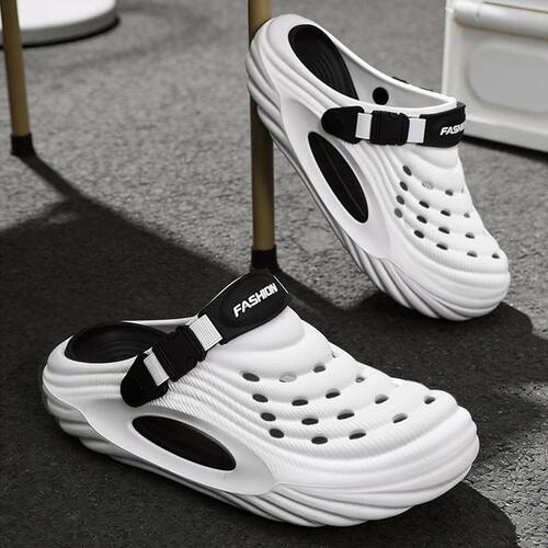 Outdoor Mens Summer EVA Slippers Comfortable Soft Sole Platf
