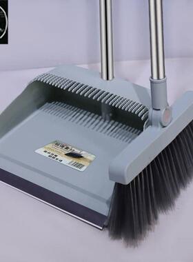 Broom and dustpan set with soft brush broom and dustpan 扫帚