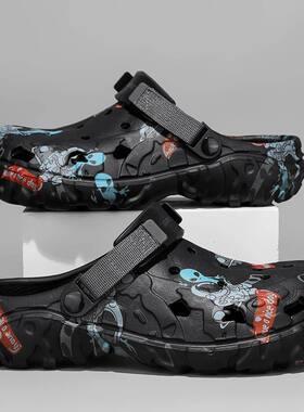 Plus Size46 47 Men Clogs Sandals Summer Outdoor Garden Clogs