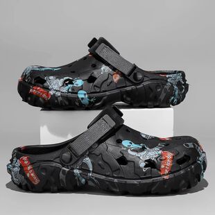 Plus Size46 47 Men Clogs Sandals Summer Outdoor Garden Clogs