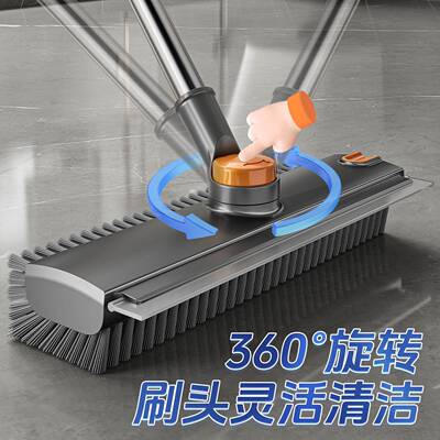 bathroom long handle brush tile floor cleaning broom mop