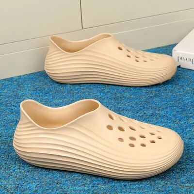 Men Summer Slip On Outdoor Anti Slip Sandals Large Size Casu