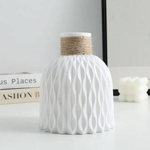 Twine Imitation Ceramic 1PC Vase Pattern Plastic Pineapple