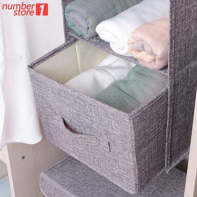 10 layers clothes hanging bags organizer storage cabinet