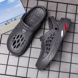 Plus Size 47 48 49 Men Summer Clogs Sandals EVA Slippers Men