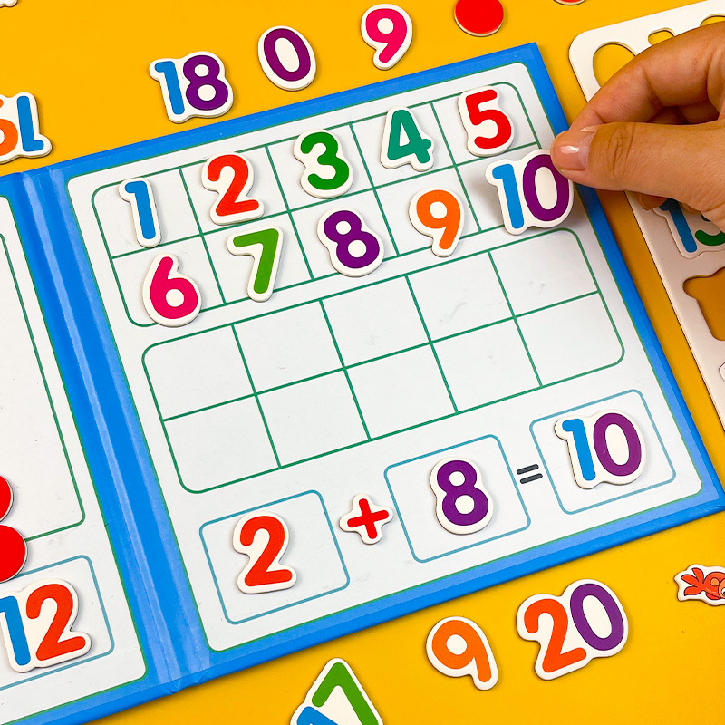 幼儿园数学加减法教具数字分解