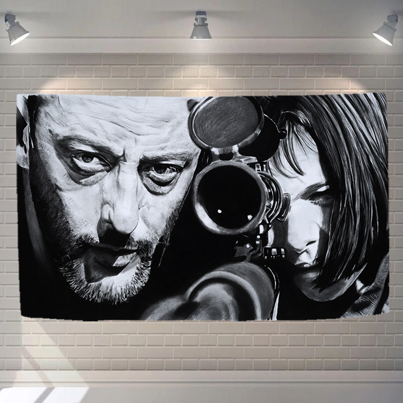 杀手不太冷背景布挂布来图定制经典电影这个酒吧宿舍个性墙面装饰在类目 居家布艺, 挂毯/壁毯中 - 来自Buy2taobao.com提供专业的淘宝代购服务