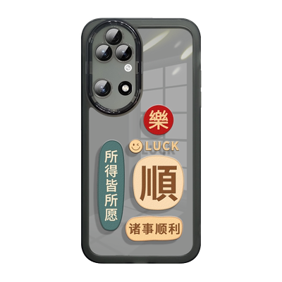 适用华为p50手机壳自带镜头膜