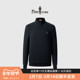 比音勒芬秋冬男轻量保暖半拉链立领长袖 BT_lithe云感科技 T恤