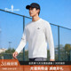 休闲宽松套头圆领长袖 男士 比音勒芬春秋季 T恤 双面针织肌理