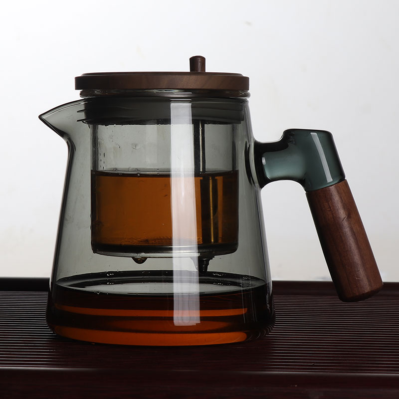 茶壶泡茶家用2025新款茶水分离器玻璃内胆茶具飘逸杯泡茶壶