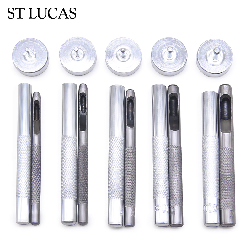 气眼扣安装工具套装手敲配件DIY鸡眼扣鞋孔空心铆钉气眼圈扣模具