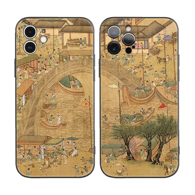 苹果iPhone17清明上河图国画