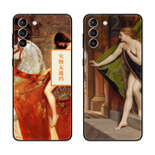世界名画Godiva戈黛娃夫人适用三星S21 手机壳 21ultra