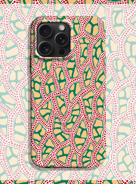 草间弥生血脉圆点Yayoi Kusama现代艺术适用iPhone XS Max苹果17防摔16软壳15pro/14手机壳678plus
