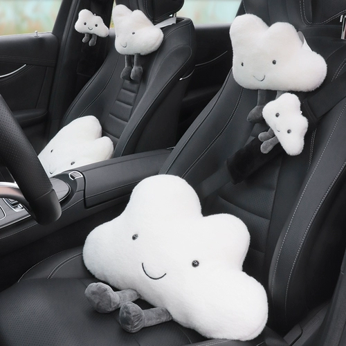 Высококлассный комплект для автомобиля, креативное мультяшное кресло, подушка для шеи, с защитой шеи