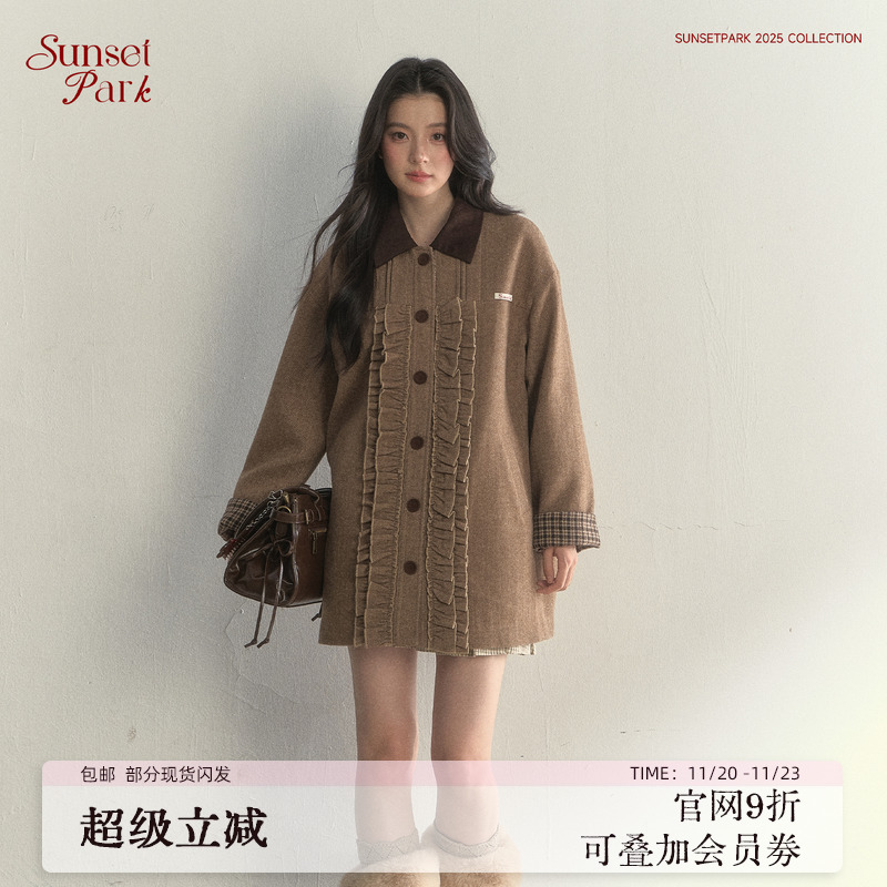 赵今麦同款大衣棕系色来袭