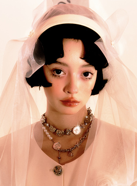 SunsetParkWedding系列纽扣项链