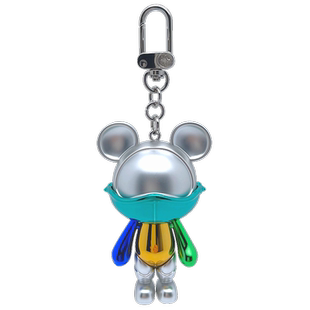 星际熊汽车包包钥匙扣关动可动公仔挂饰生日礼物新品潮玩明盒挂件