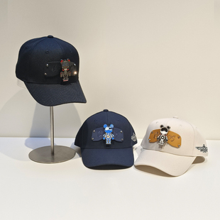 星际熊男女潮牌休闲百搭棒球帽时尚鸭舌帽航展纪念版情侣帽子